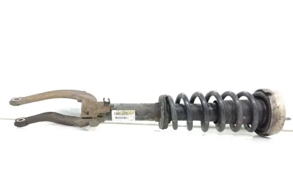 Front shock absorber with coil spring