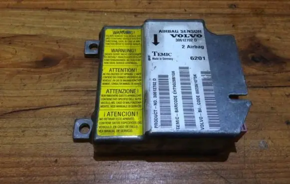 Volvo S40, V40 Airbag control unit/module 30612702d 6201