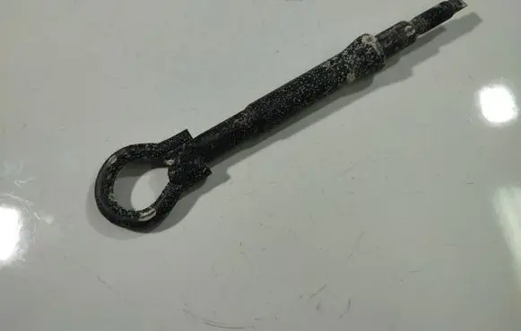 Towing hook eye