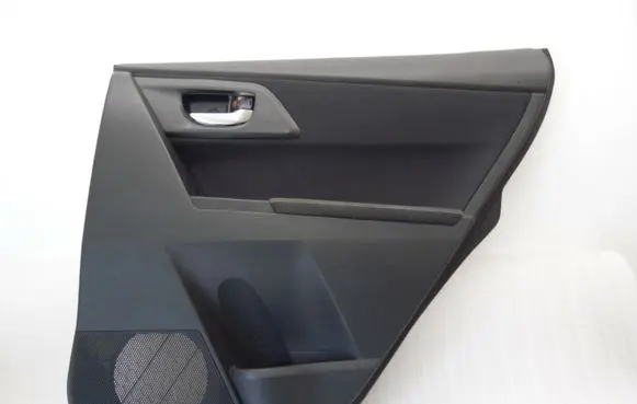 Rear door card panel trim