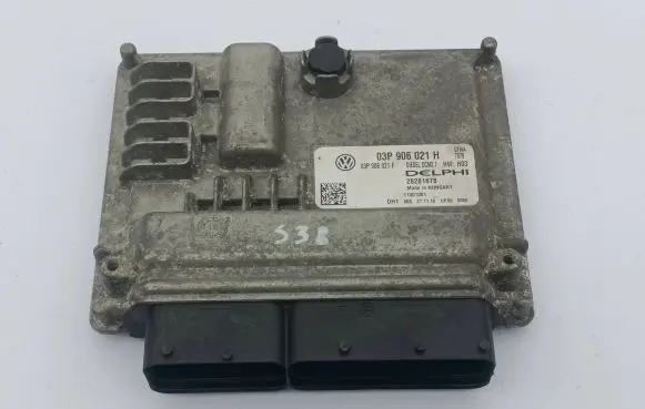 Skoda Fabia Mk2 (5J) Engine control unit/module 03P906021F 28281678 03P906021H