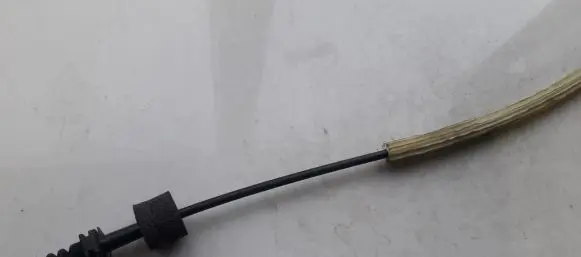 Rear door cable line