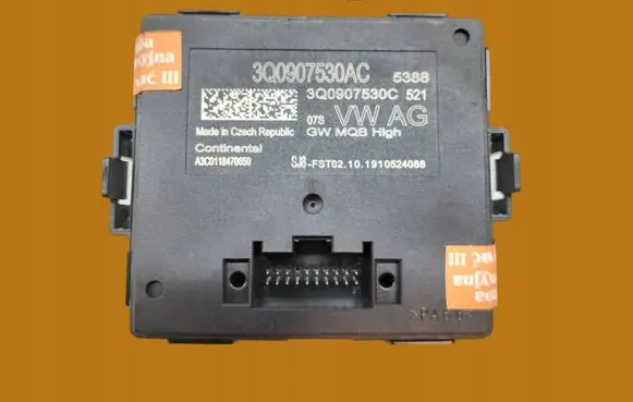 Skoda Superb B8 (3V) Other control units/modules 3Q0907530AC