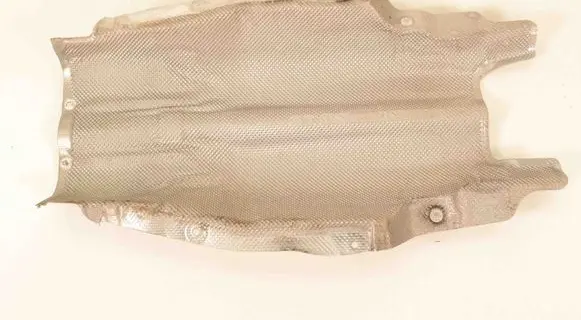 Heat shield in engine bay