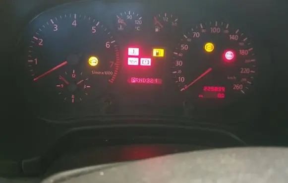 Audi A3 S3 8L Speedometer (instrument cluster) 8L0919860E 110008894002