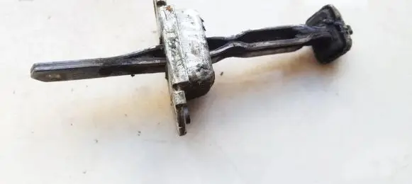 Rear door check strap stopper