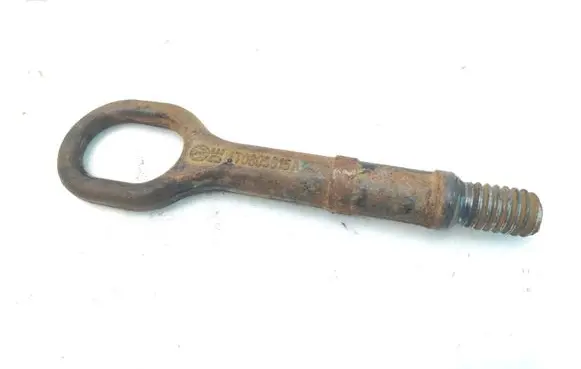 Towing hook eye