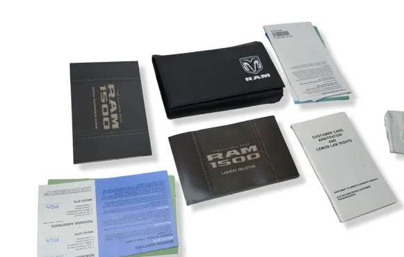Ram 1500 Owners service history hand book 