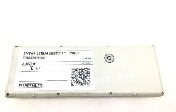 BMW 7 E65 E66 Aerial antenna amplifier 21367510