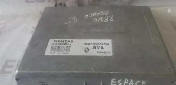 Renault Espace II Engine control unit/module S101260204B HOM7700859558