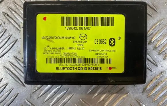Mazda CX-7 Bluetooth control unit module EH6266DHX 8L9SL08 Z890