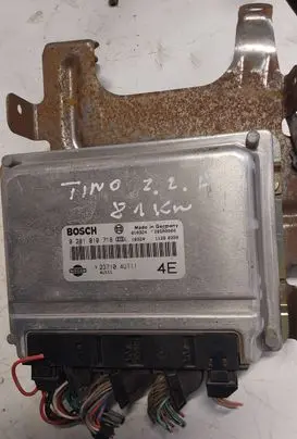 Nissan Almera Tino Engine control unit/module 237104U111 0281010718