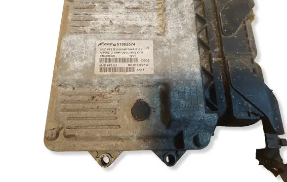 Fiat Grande Punto Engine control unit/module ECU 51862574 MJD6F3G1 HW04P