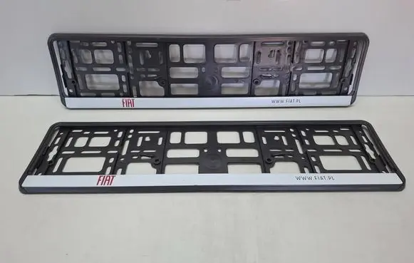 Fiat 500 Number plate surrounds holder frame S27645594