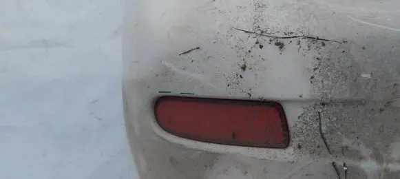 Mazda 323 Rear tail light reflector