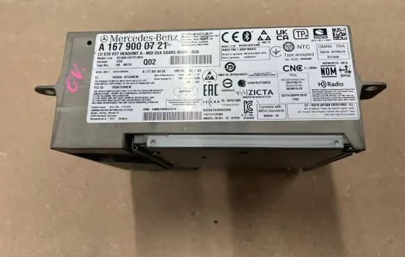 Mercedes-Benz GLE W167 Navigation unit CD/DVD player A1679000721