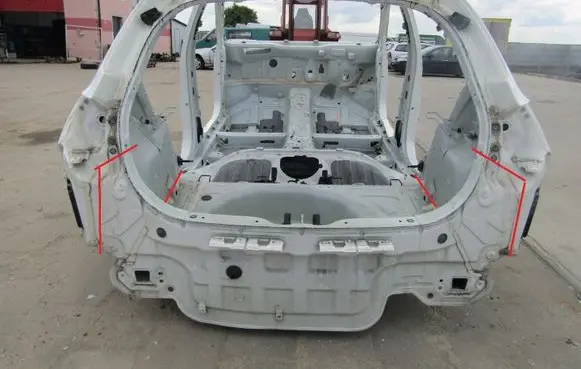 KIA Rio Trunk bottom trim panel 
