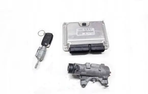 Audi A6 S6 C5 4B Engine ECU kit and lock set 4B1907401D