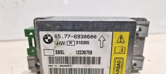 BMW 7 E65 E66 Airbag control unit/module 12236759