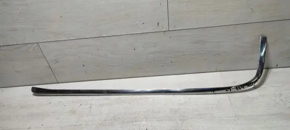 Rear bumper trim bar molding