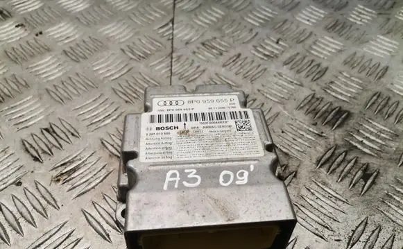 Audi A3 S3 A3 Sportback 8P Airbag control unit/module 8p0959655p