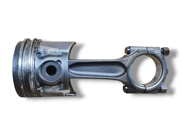 Piston with connecting rod