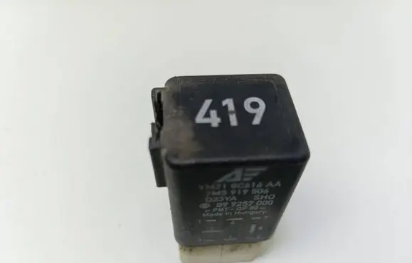Volkswagen Sharan Glow plug pre-heat relay 7M5919506