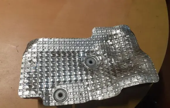 Mazda 2 Heat shield in engine bay 
