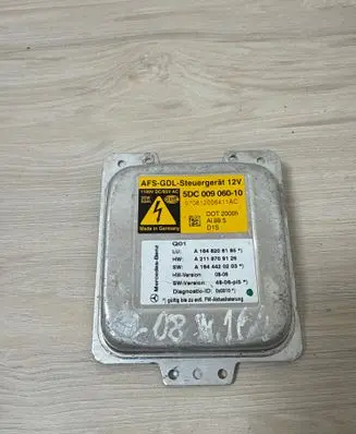 Mercedes-Benz ML W164 Headlight ballast module Xenon 5DC00906010 A2118709126 A1644420203