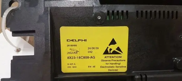 Jaguar XF X250 Climate control unit 8X2318C858AG 28189489