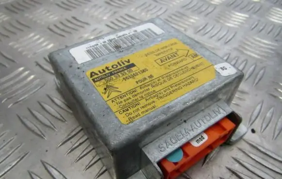 Citroen Xsara Airbag control unit/module 9633621380 550535300