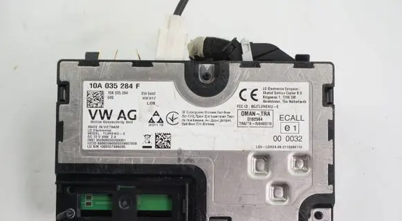 Volkswagen ID.3 Phone control unit/module 10A035284F