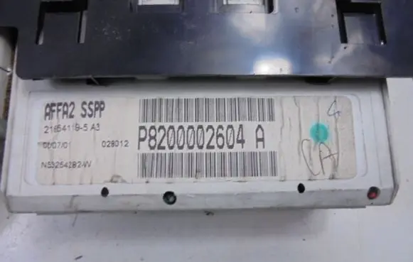 Renault Laguna II Screen/display/small screen P8200002604A