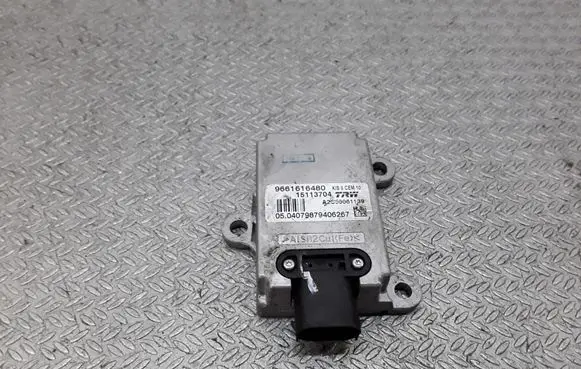 Peugeot 407 ESP acceleration yaw rate sensor 9661616480 15113704