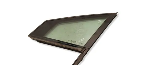 Citroen C4 I Front door vent window glass four-door AS2