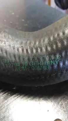 BMW 5 E60 E61 Intercooler hose/pipe 7803747