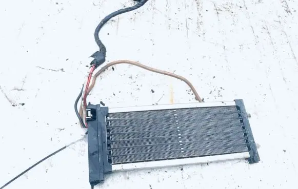 Electric cabin heater radiator