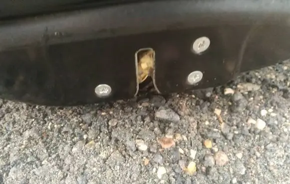 Rear door lock