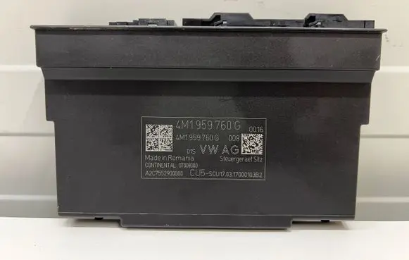 Audi Q7 4M Seat control module 4m1959760G