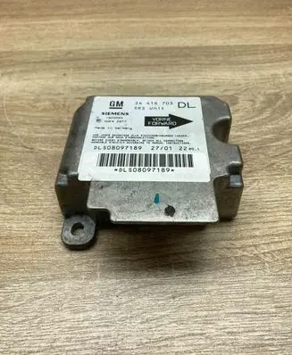 Opel Astra G Airbag control unit/module 24416703 5WK42977