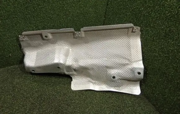 Heat shield in engine bay