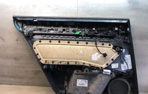 Volkswagen PASSAT B8 Rear door card panel trim 3G5867212 15610