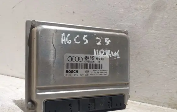 Audi A6 S6 C5 4B Engine control unit/module 4B0907401AE 0281010496