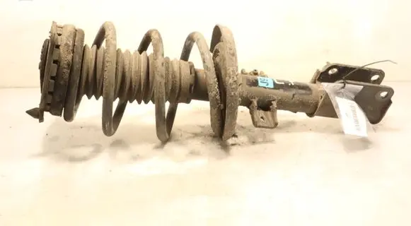 Front shock absorber with coil spring