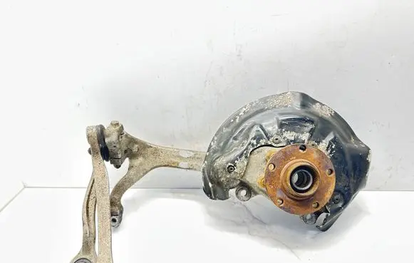 Audi A6 Allroad C6 Front wheel hub spindle knuckle 4F0407242E