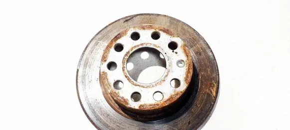 Audi A3 S3 8P Rear brake disc neventiliuojamas