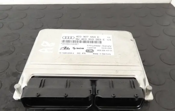 Audi A8 S8 D3 4E Suspension control unit/module 4E0907553E 4E0910553E