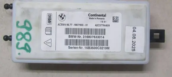Airbag control unit/module