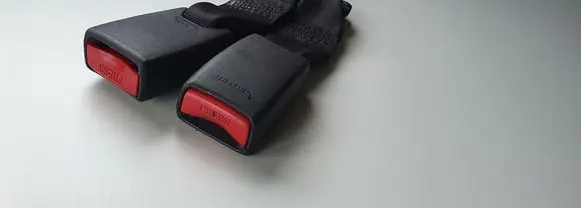Subaru B9 Tribeca Rear seatbelt buckle