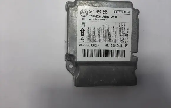 Volkswagen Golf VI Airbag control unit/module 5K0959655